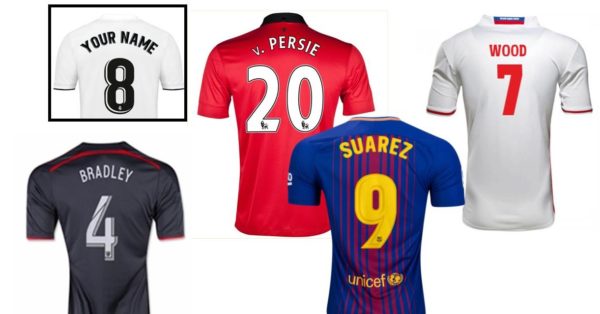 Football Shirt Printing Southend