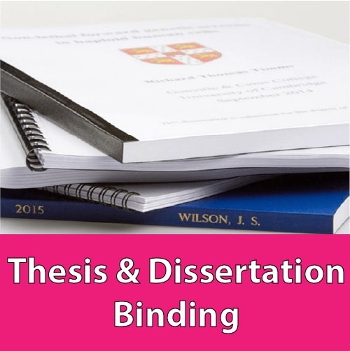 Dissertation Binding Southend